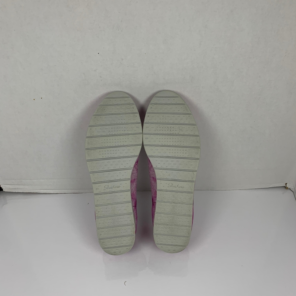 Skechers Women Cloe Flex Wedge Tie-Dye Pink Slip-On Sneakers 8.5 - Picture 5 of 9
